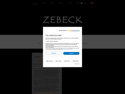 zebeck.net snapshot