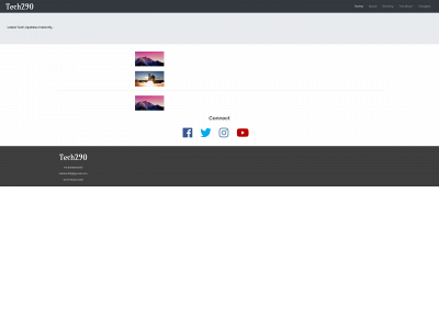 www.tech290.com snapshot