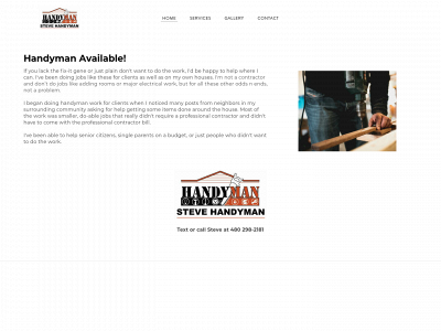 stevehandyman.weebly.com snapshot