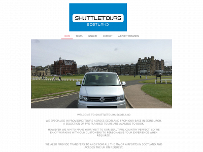 shuttletours-scotland.com snapshot