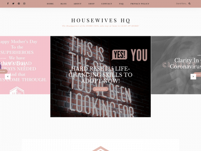 www.housewiveshq.com snapshot