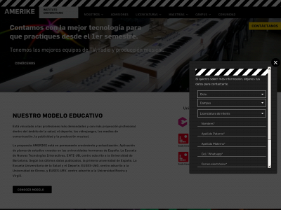 amerike.edu.mx snapshot