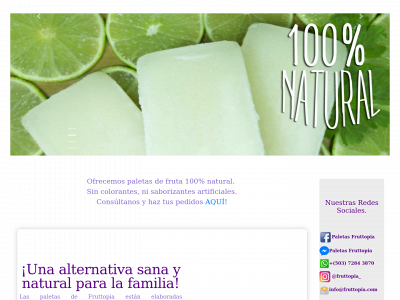 fruttopia.com snapshot