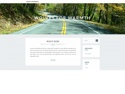 wolvesforwarmth.com snapshot