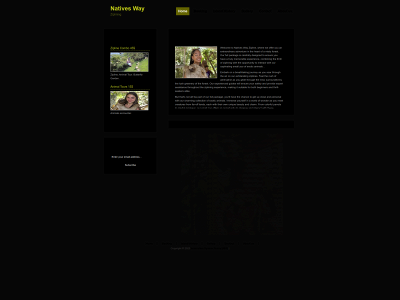 nativeswayzipline.com snapshot