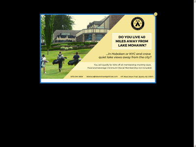 lakemohawkgolfclub.com snapshot