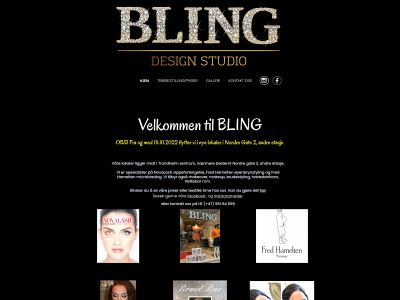 blingdesign.no snapshot
