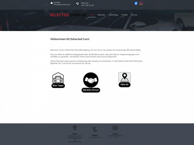 selectedcars.se snapshot