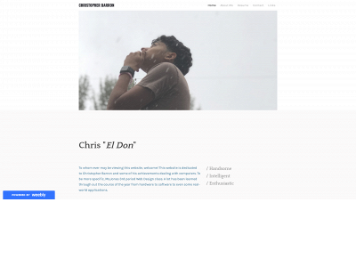 christopherwebdesign.weebly.com snapshot