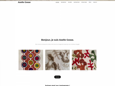 axellegosse.be snapshot