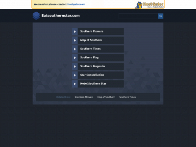 eatsouthernstar.com snapshot