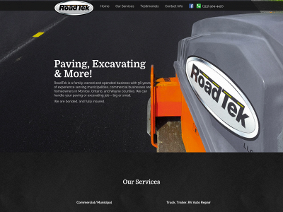 roadtekpaving.com snapshot