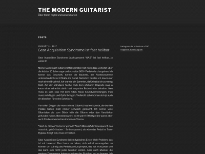 themodernguitarist.com snapshot