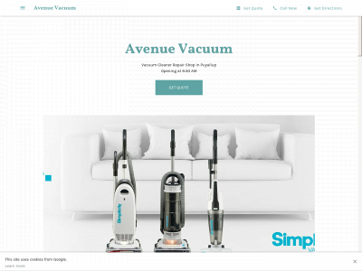 avenuevac.com snapshot