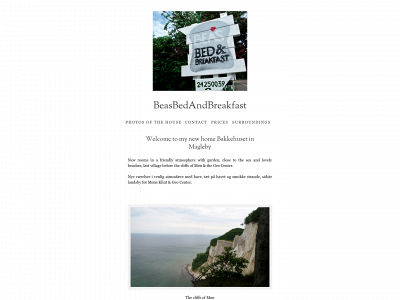 beasbedandbreakfast.dk snapshot