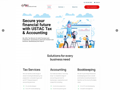 ustax-accounting.ca snapshot