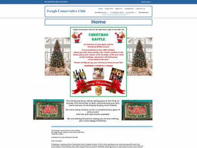 iveaghclubleigh-on-sea.co.uk snapshot
