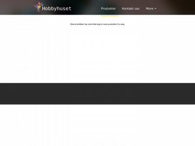 hobbyhuset.no snapshot