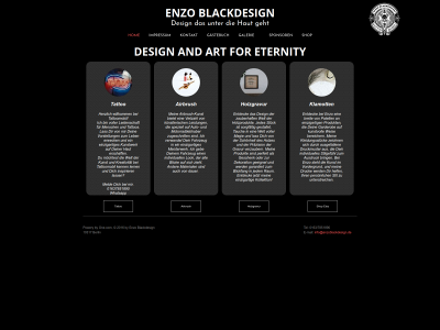 enzoblackdesign.de snapshot