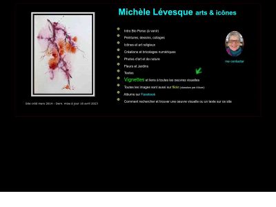 michele-levesque-arts.ca snapshot