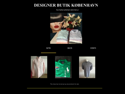 designerbutik.dk snapshot
