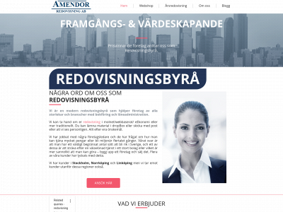 amendor-redovisning.se snapshot