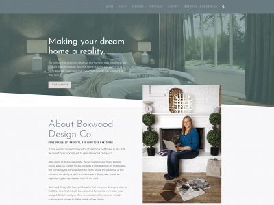 boxwooddesignco.com snapshot