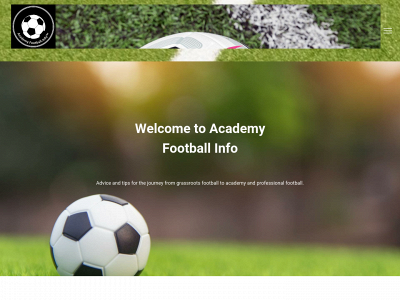academyfootball.info snapshot