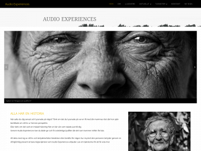 audioexperiences.se snapshot