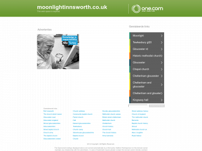 moonlightinnsworth.co.uk snapshot