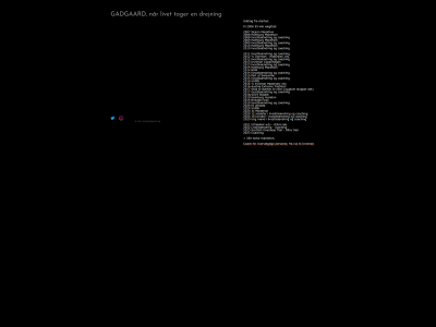 gadgaard.org snapshot