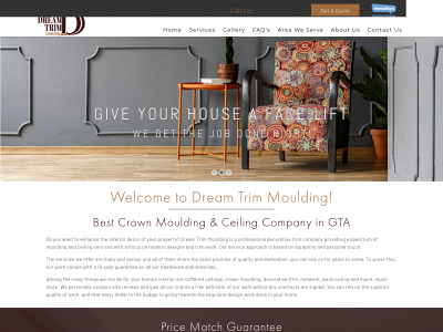 dtmoulding.com snapshot