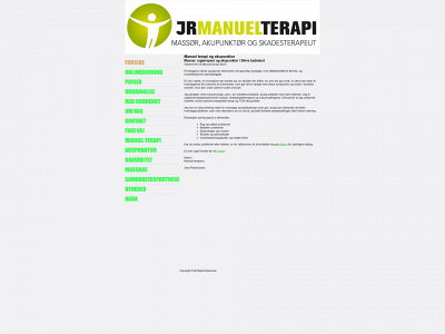 jr-manuelterapi.dk snapshot