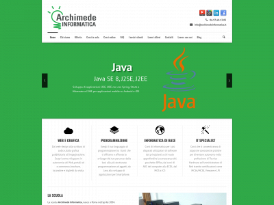 archimedeinformatica.it snapshot