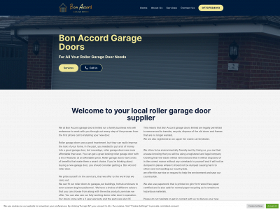 bonaccordgaragedoors.co.uk snapshot