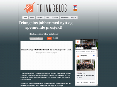 triangelos.no snapshot
