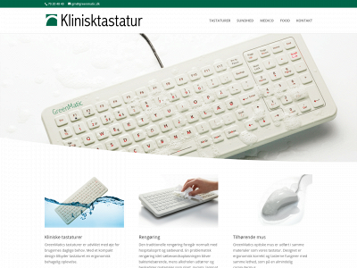 klinisktastatur.dk snapshot