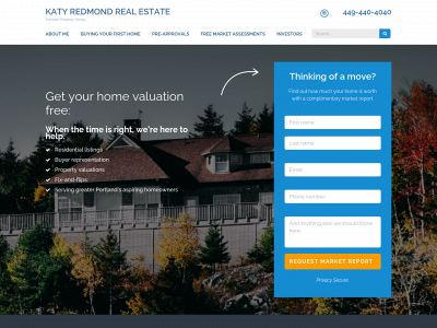 katyredmondrealestate.com snapshot