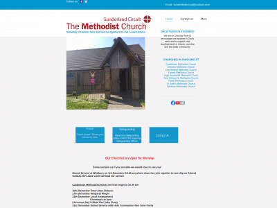 sunderlandmethodistchurch.org.uk snapshot