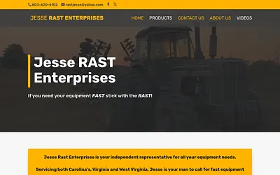 jesserastenterprises.com snapshot