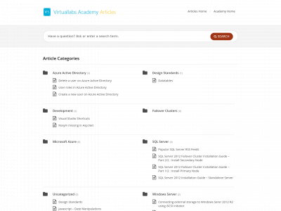 vlabacademy.com snapshot