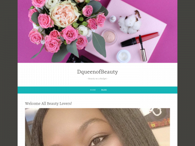 dqueenofbeauty.com snapshot