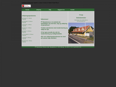 ptejendomme.dk snapshot