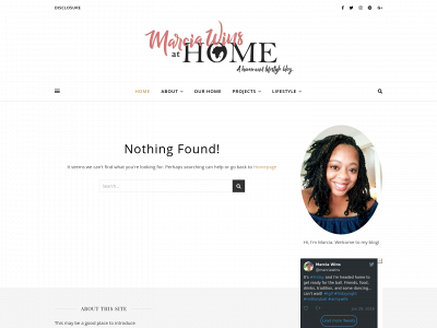 marciawinsathome.com snapshot