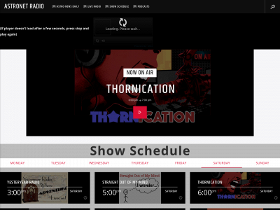astronetradio.com snapshot