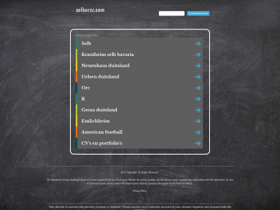 www.selborcr.com snapshot