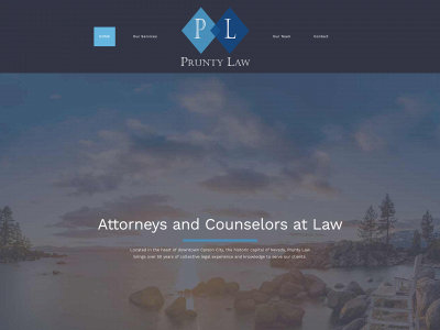 pruntylaw.com snapshot