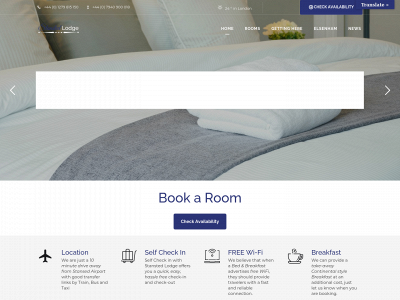 stanstedlodge.com snapshot