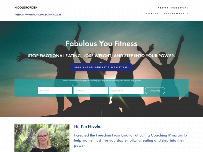 fabulousyoufitness.com snapshot