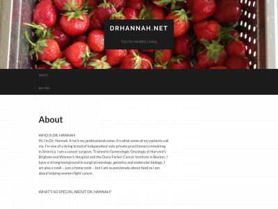 drhannah.net snapshot